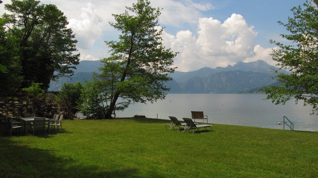 Wohnung Am See Steinbach am Attersee Exterior foto